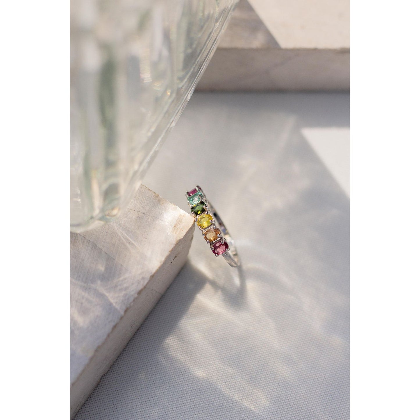 Media churumbela de turmalinas