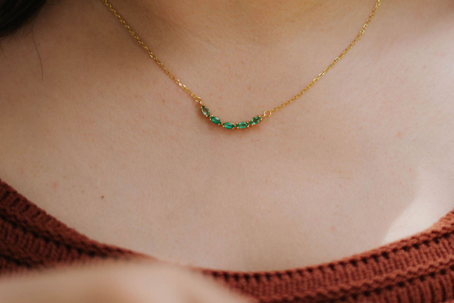Collar de esmeraldas